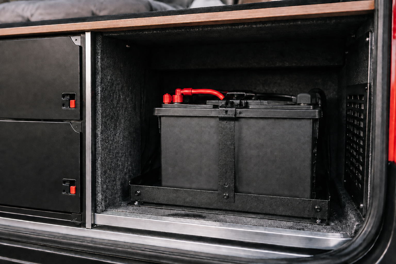 Illustrative lithium upgrade installation concept